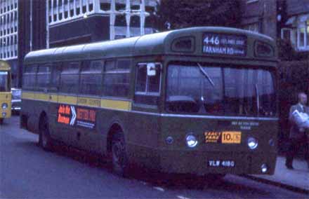 MCW bodied AEC Merlin London Country